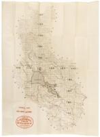 Mineral map of Lake County, California