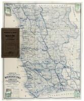 Denny's Pocket Map of Mendocino County, California