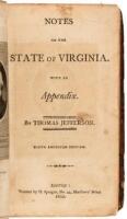 Notes on the State of Virginia