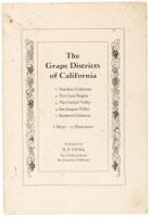 The Grape Districts of California