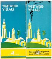 Two investment brochures for land in the Westwood Village, a suburb of Los Angeles