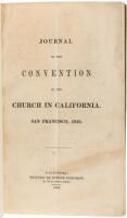Journals of the Proceedings of the Protestant Episcopal Church in the Diocese of California. 1850-1888