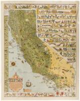 California. This whimsical Carte of Topographic and Historic intention, depicting that fabled Isle of Montalvo's dream-the El Dorado of '49-the glorious California we know and love...