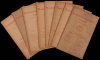 Eight issues of National Geographic Magazine from 1897