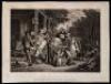 Home Scene - With Presents. Returned from Market - mezzotint from a painting by John L. Krimmel - 2