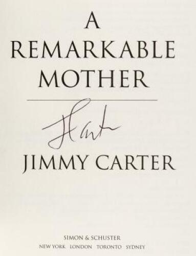 Three first editions by Jimmy Carter, signed