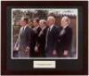 Large color photograph signed by five Presidents