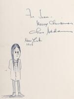 Homebodies - Inscribed, with a sketch of Wednesday Addams