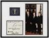 Trio of autographs of Richard Nixon, Gerald Ford, and Jimmy Carter