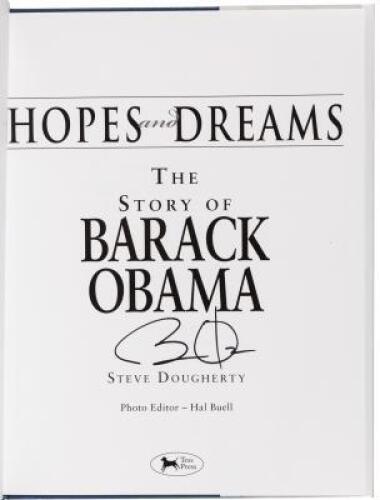 Hopes and Dreams: The Story of Barack Obama - signed by Obama