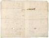 1755 French language marriage document of La Pointe Coupee