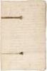 1755 French language marriage document of La Pointe Coupee - 2