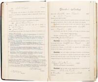 Minute book for the Minor Mill & Lumber Company of Arcata, Humboldt County, California