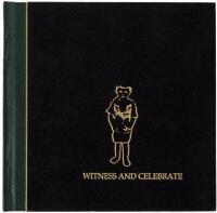 Witness and Celebrate - signed by Ray Bradbury and three others