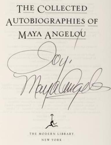 The Collected Autobiographies of Maya Angelou - signed