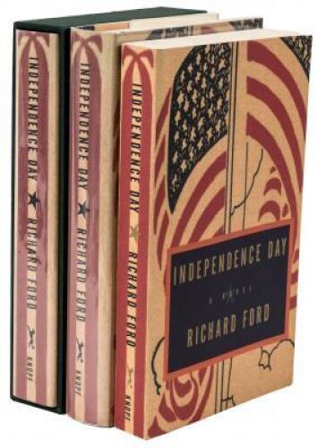 Independence Day - three editions, each signed by the author