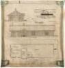 Six original architectural drawings/plans for the Savannah, Georgia, Central of Georgia Railway Company station and outlying buildings - 3