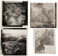 Fifteen original aerial reconnaissance photographs of Germany during the spring and summer of 1944