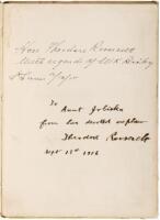 WITHDRAWN - Stonewall Jackson's Way (Signed by T. Roosevelt)