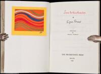 Sun to His Slumber - one of five copies signed by artist Frederic Prokosch