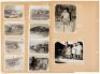 Pages from a soldiers photo album of post-war Okinawa