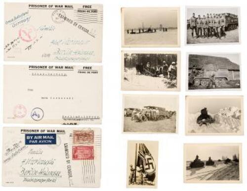 Archive of Postcards & Letters sent from or to Germany during World War II, including letters to and from a German prisoner-of-war