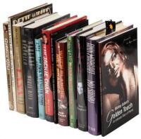 Thirteen volumes written by actors and performers, all but one signed
