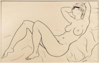 Eighteen prints of female nudes by Edward Hagedorn