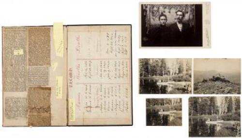 Small collection of photographs of A.A. Stickney and family