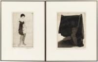 Thirteen erotic etchings by R. Bersin