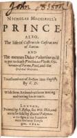 Nicholas Machiavel's Prince. Also, The life of Castruccio Castracani of Lucca. And the meanes Duke Valentine us'd to put to death Vitellozzo Vitelli, Oliverotto of Fermo Paul, and the Duke of Gravina. Translated out of Italian into English; by E[dward] D[