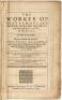 The Works of the Famous and Worthie Minister of Christ in the Universitite of Cambridge, Mr. W. Perkins - From the library of John Eliot, translator of the Bible in Natick (The Indian Bible) and one of the three authors of the Bay Psalm Book - 4