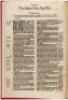 The Actes of the Apostles, with map of Holy Land - from the third folio edition of the Bishops' Bible - 2
