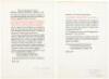 Announcement and order form for the Ashendene Press edition of Dante