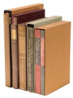 Five volumes of modern literature published by the Limited Editions Club