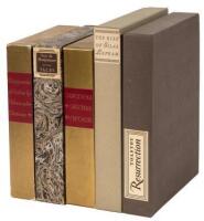 Five volumes of literature published by the Limited Editions Club