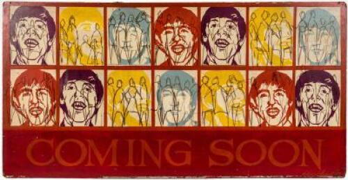 "Coming Soon" - Beatles pop art by Edward August