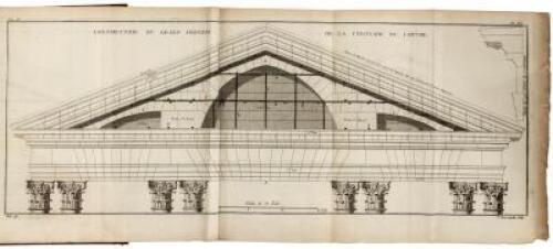 Cours d'architecture, ou Trait&eacute; de la D&eacute;coration, distribution & construction des b&acirc;timents ; contenant les le&ccedil;ons donn&eacute;es en 1750 et les ann&eacute;es suivantes.
