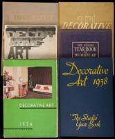 "The Studio" Year Book of Decorative Art - eighteen volumes from 1906 to 1952