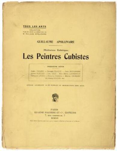 [Meditations Esthetiques]. Les Peintres Cubistes.
