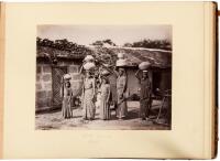 Album of 50 original albumen photographs of Egypt and India by Pascal Sebah and others