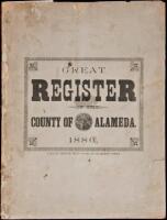 Great Register of the County of Alameda 1886