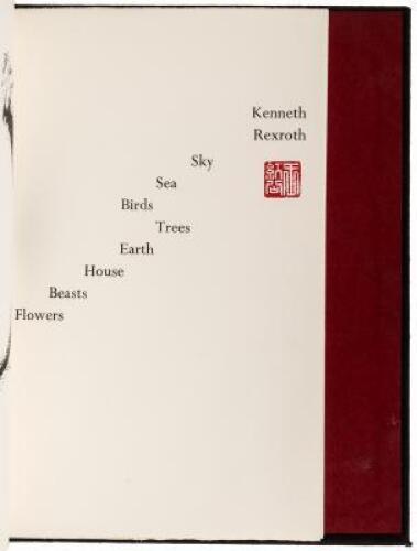 Sky Sea Birds Trees Earth House Beasts Flowers