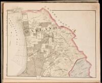 Official and Historical Atlas Map of Alameda County, California