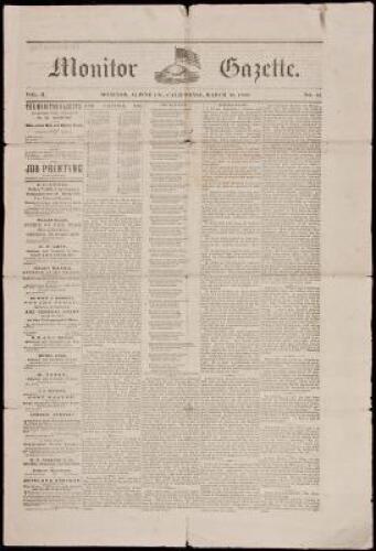 Monitor Gazette - Volume II, No. 41