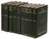 Nine volumes of works by Rudyard Kipling