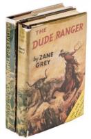 Two first editions of novels by Zane Grey