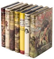 Seven Tarzan reprints published by Edgar Rice Burroughs, Inc.