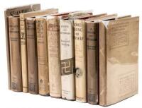Ten volumes by Rudyard Kipling, all with the original dust jackets