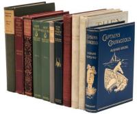 Ten volumes by Rudyard Kipling